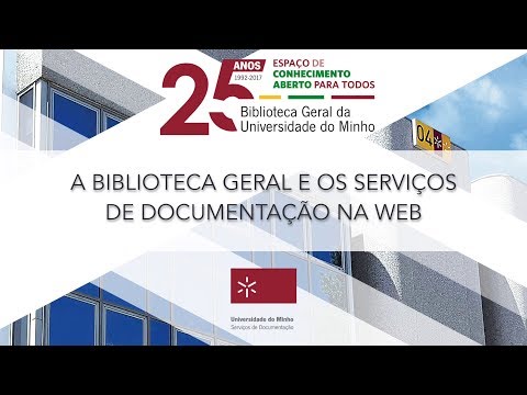 A Biblioteca Geral e os Serviços de Documentação na Web