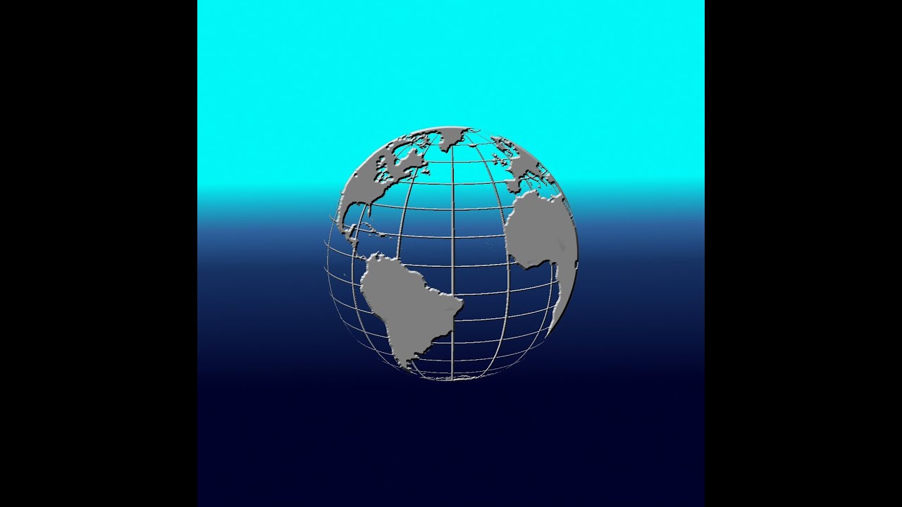 Globo Terraqueo con Gimp - YouTube