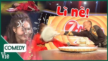 Tiến Luật dặm bột vô mặt Lan Ngọc vạn lần cho đã cái nư và cái kết nằm dài ra sàn | 7 Nụ Cười Xuân