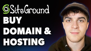 How to Buy Domain and Hosting From Siteground (Full 2025 Guide)