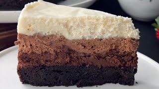 Pratik Triple Chocolate Mousse Cake