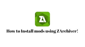 How to extract/install mods using ZArchiver