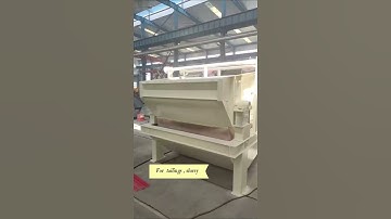 Dewatering vibrating screen slurry sieve machine #shorts