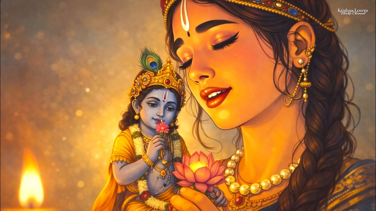 Hare Krishna - slow, divine, peaceful ambient Maha Mantra | Hare Krishna Hare Rama