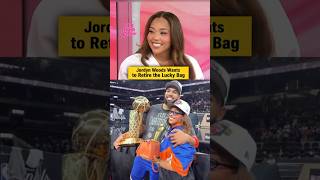 Jordyn Woods Says She's Done Carrying Bag After Championship Win Knicks vs Spurs