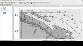 Tutorial pembuatan peta kontur bathymetry 2D & 3D dengan menggunakan surfer