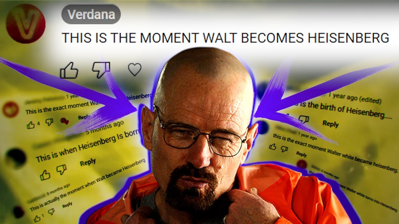 "THE MOMENT WALT HEISENBERG" Breaking Bad Video Essay YouTube