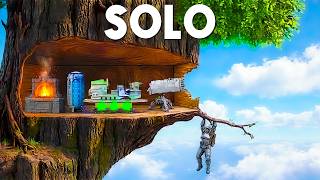 I Built A Secret Solo Tree House In ARK PvP screenshot 3