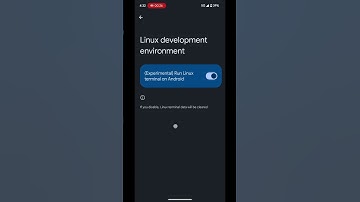 Linux Terminal On android 15 QPR2 beta 2 💥 #linux #android #terminal #android15 #google #pixel #sam