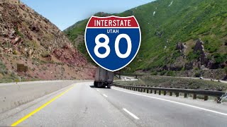 I-80 East in Utah - Parleys Canyon and Summit