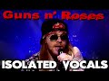 Guns N Roses - Axl Rose - Welcome To The Jungle - Isolated Vocals -  Analysis and Singing Lesson