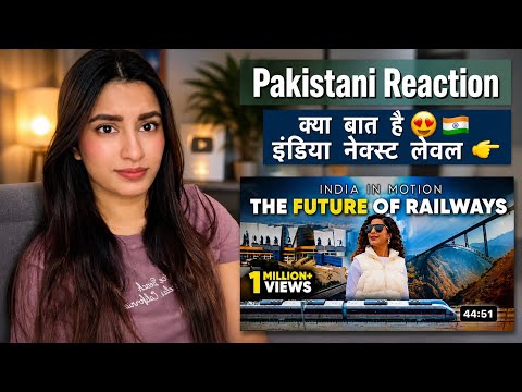 Pakistani Reacts on The Future of Rail Travel In India| India in Motion Ep 1| Curly Tales