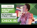 Goodreads Reading Challenge Mid-Year Check-In