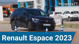 Renault Espace 2024 - Maniobra De Esquiva (Moose Test) Y Eslalon | Km77.Com