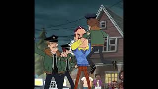 POLICES GOT COOKED "Hello Neighbor Animated Series" ☠️ - MONTAGEM BASU