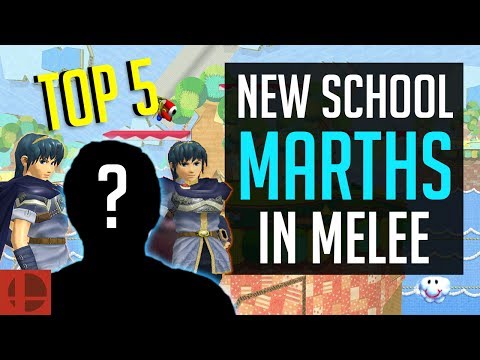 Smash Melee Top 5  - New School Marth Mains | SSBM