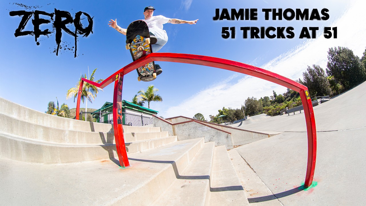 NEWS] JAMIE THOMAS - 51 TRICKS | VHSMAG