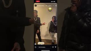 Bloodhound Lil Jeff Arguing With Bloodhoind T Slick