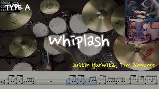 Whiplash(동영상악보)(TYPE A)-Justin Hurwitz, Tim Simonec-유한선-드럼악보,드럼커버,Drum cover,drumsheetmusic