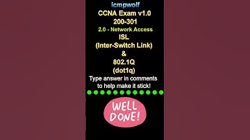 Cisco CCNA: Name two vlan tagging methods? - icmpwolf