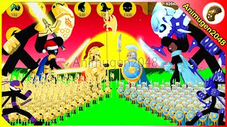 New Stick Figure Xiphos Excalibur Vs Spearos Royal Final Boss Stick War Legacy Mod Animugen2048