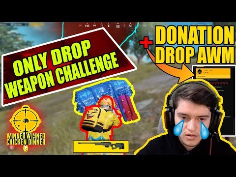 Only Drop Weapon Challenge + Donation Drop AWM | TIBU