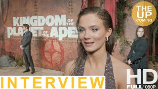 Freya Allan interview on Kingdom of the Planet of the Apes
