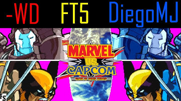 Marvel vs Capcom - COSH - -WD [War Machine/Wolverine] vs DiegoMJ [War Machine/Wolverine] (FT5)