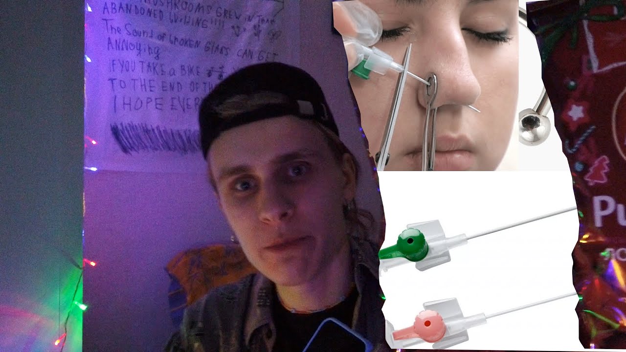 Загноился пирсинг:( - YouTube