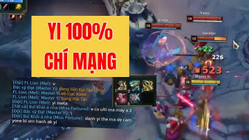 THỢ MASTER YI COMBACK FULL CHÍ MẠNG SIÊU MẠNH , AATROX ĐÃ KHÓC !!!