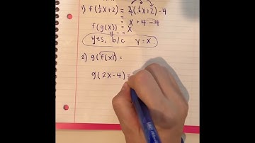 Verifying inverses with composition