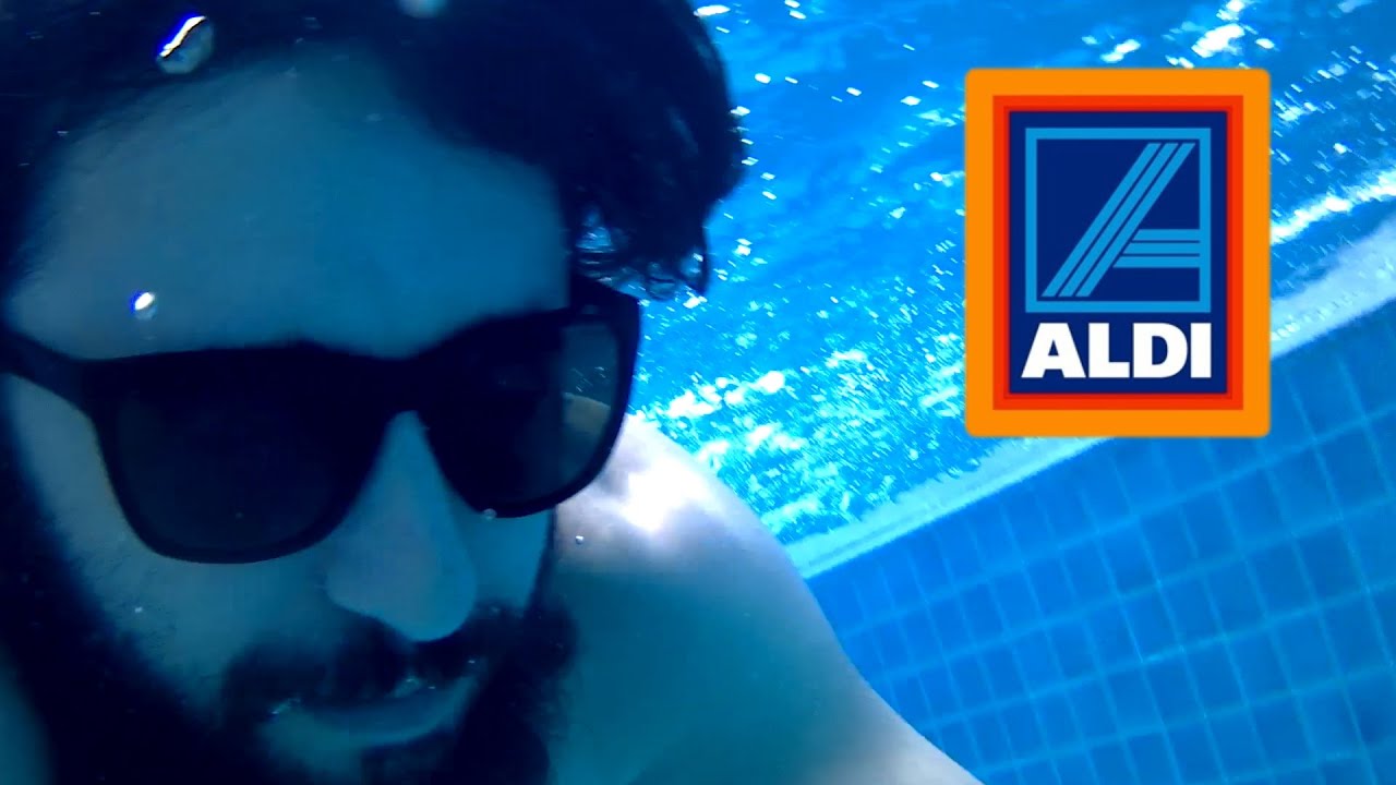 ALDI 4K Action Camera Underwater Footage 