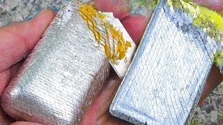 Silver soap cubes only  Very satisfying relax sound  Compilation