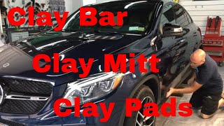 Traditional , Organic Clay Bars Or Synthetic Clay Mitts and Pads!! Which Is Better? Let's Find Out!!