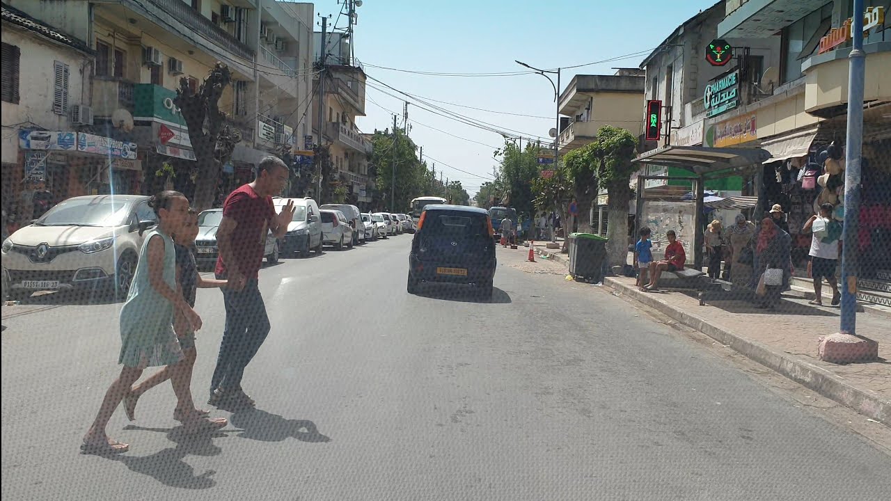 Driving in Elhajar  Annaba Algeria 06/09/2023 الحجار عنابة الجزائر
