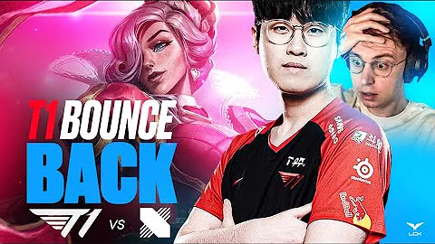 THE T1 BOUNCE BACK - T1 VS DRX COSTREAM - CAEDREL - DayDayNews
