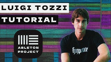 Luigi Tozzi Inspired - Deep Hypnotic Techno Tutorial - Start to Finish - Ableton Live Plugins