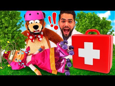 Diversão Interrompida: Masha Precisa do Doutor de Brinquedos. Vídeo Infantil