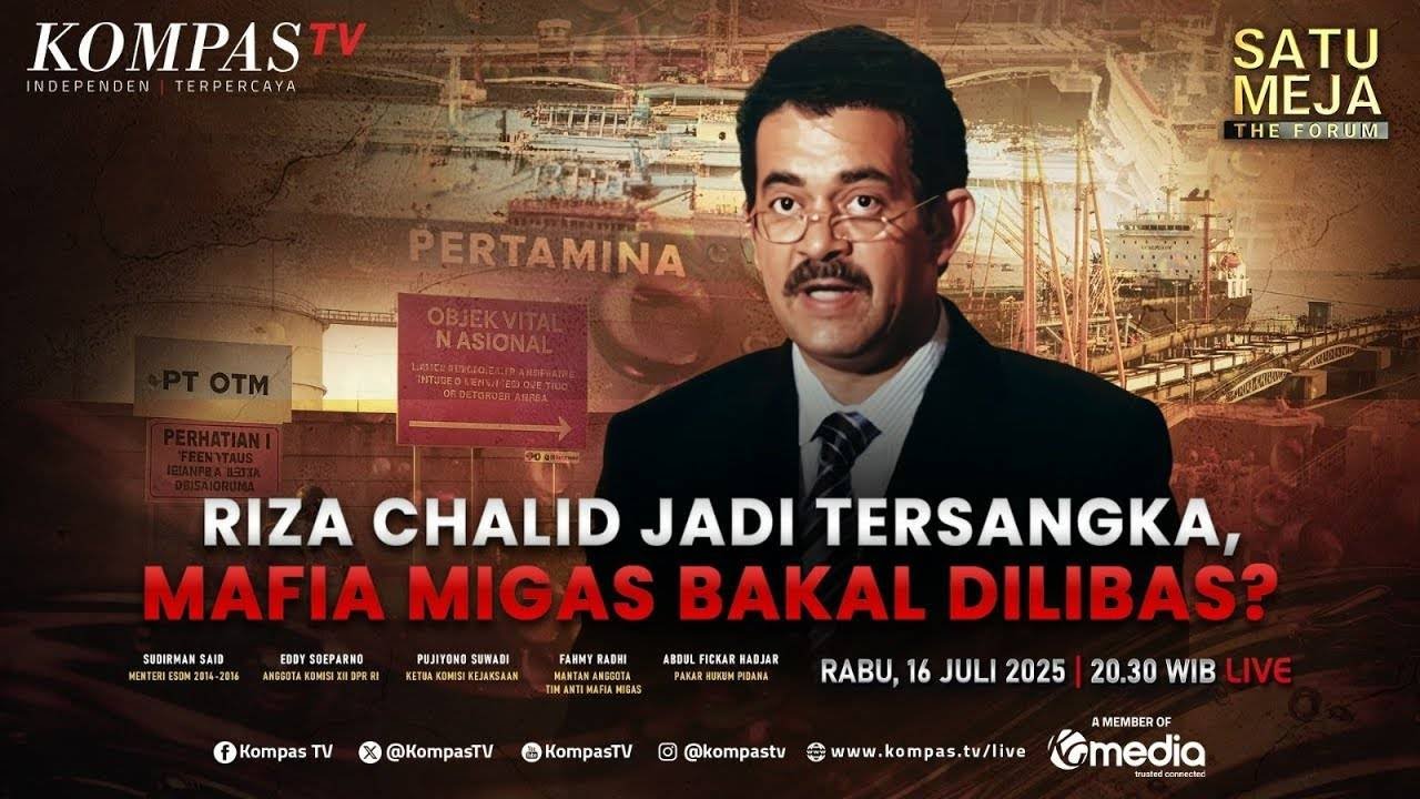 [FULL] Riza Chalid Jadi Tersangka, Bukti Nyata Berantas Mafia Migas? | SATU MEJA