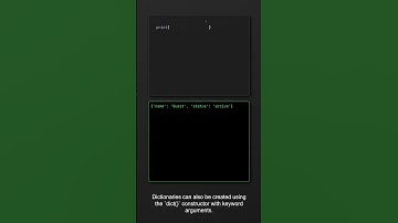 Dictionary Data Type (2.6)