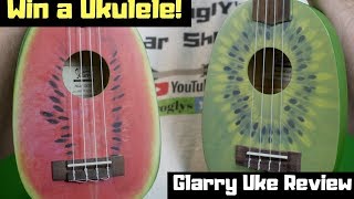 Win A Ukulele! The Fruit Shaped eBay Ukes | Glarry UC101 Review   Demo