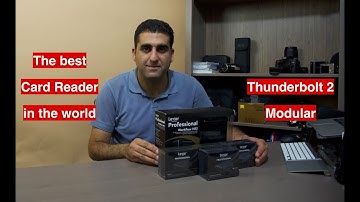 The best card reader in the world, modular design Lexar Professional Workflow HR2