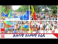ሕዝባዊ ሰላማዊ ሰልፉ መንግሥት የሰላም እጦቱ በዘላቂነት እንዲፈታ ለሰላማዊ አማራጮች ቅድሚ እንደሚሰጥ አረጋግጧል