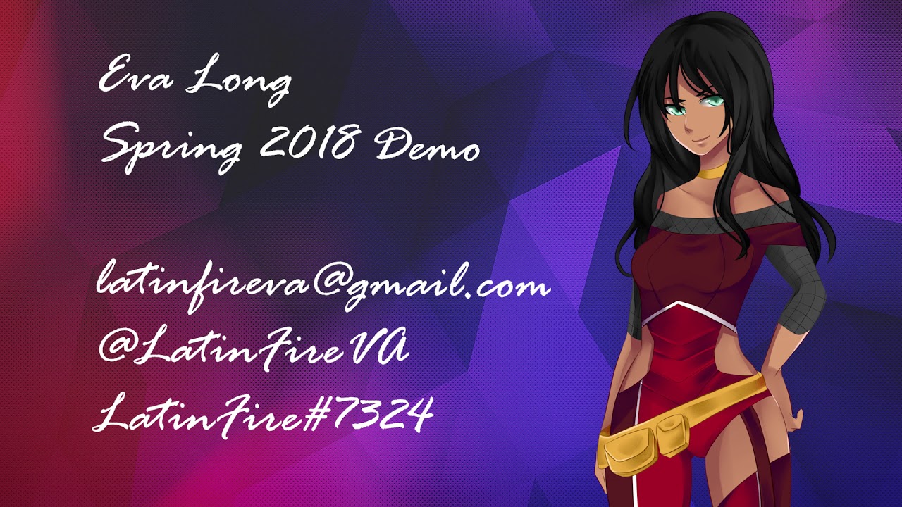 Eva Long VO Animation & Character Reel [2018 Archives]