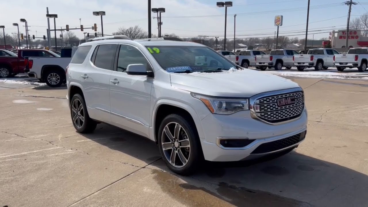 2019 GMC Acadia Tulsa, Broken Arrow, Owasso, Bixby, Green Country, OK G22202A YouTube