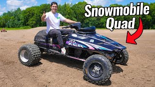This Snowmobile Quad Sucks.