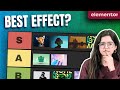 How hard are Web Animations (Tier List)