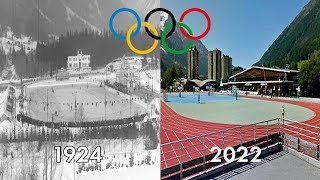 Winter Olympic Stadiums Then and Now