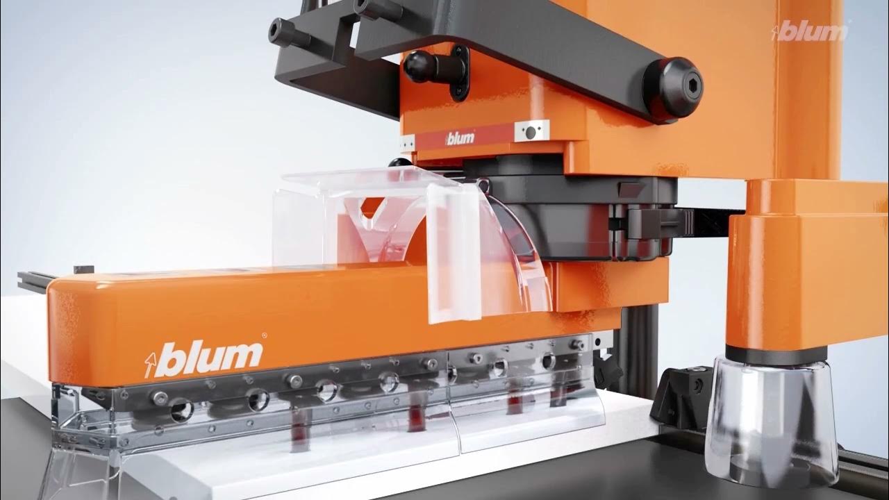 Blum MINIPRESS P spindle drilling head YouTube