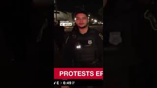  News Reporter Seeks Operational Updates On The Scene 
